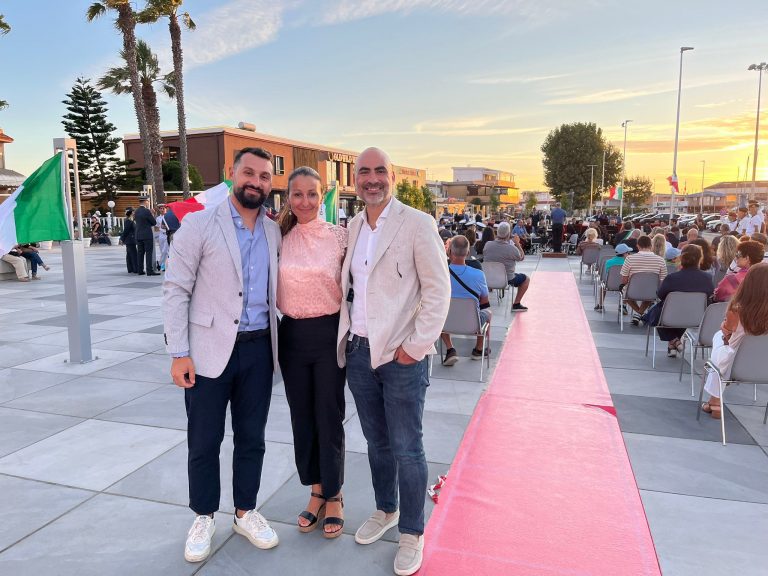 gruppo consiliare FdI inaugurazione darsena (1)