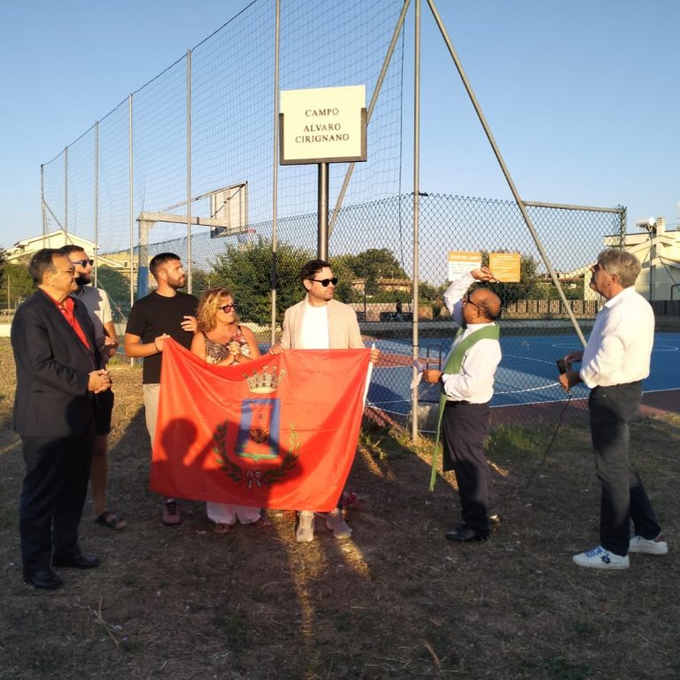 inaugurazione campo basket passoscuro