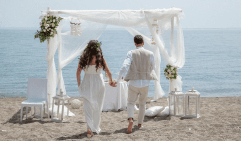 matrimonio in riva al mare