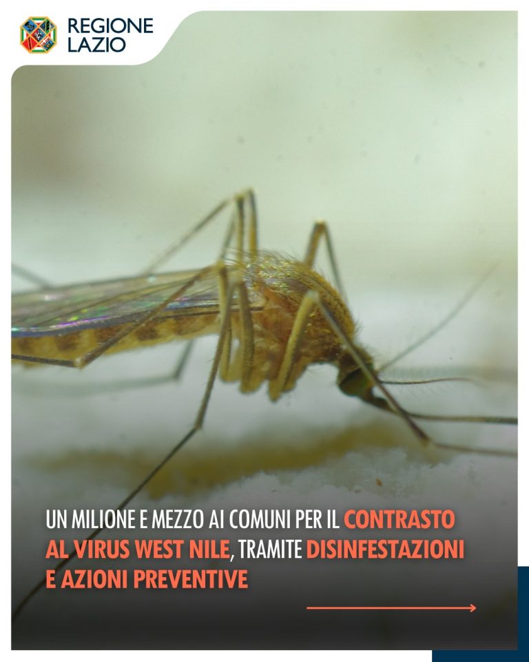 west nile regione lazio