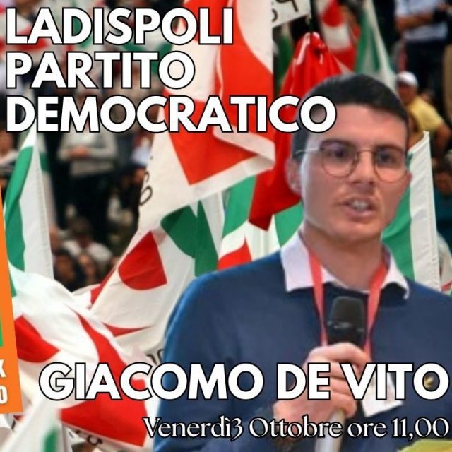 Ladispoli. Giacomo De Vito: “Uniti per il territorio; ora servono fatti concreti”