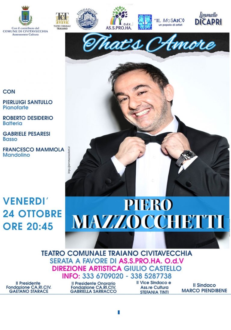 MANIFESTO LOCANDINA THAT'S AMORE TEATRO TRAIANO 24-10-2025