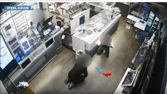polizia di stato rapina