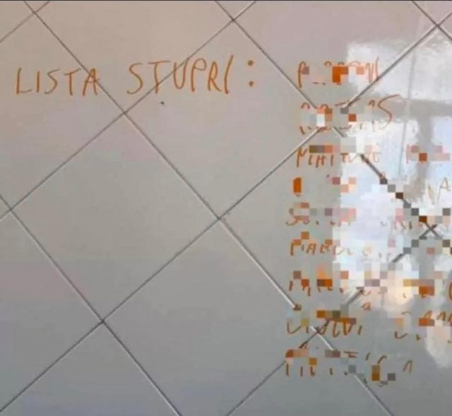 lista stupri liceo giulio cesare