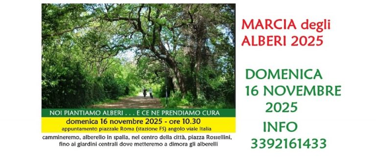 marcia degli alberi