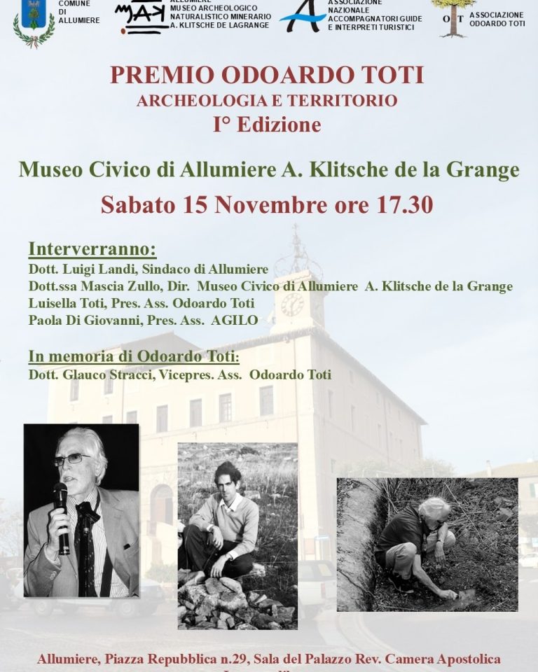 premio toti locandina allumiere