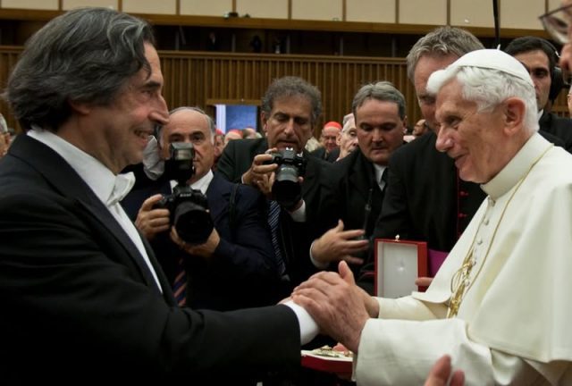 riccardo muti e ratzinger