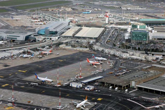 aeroporto pista fiumicino