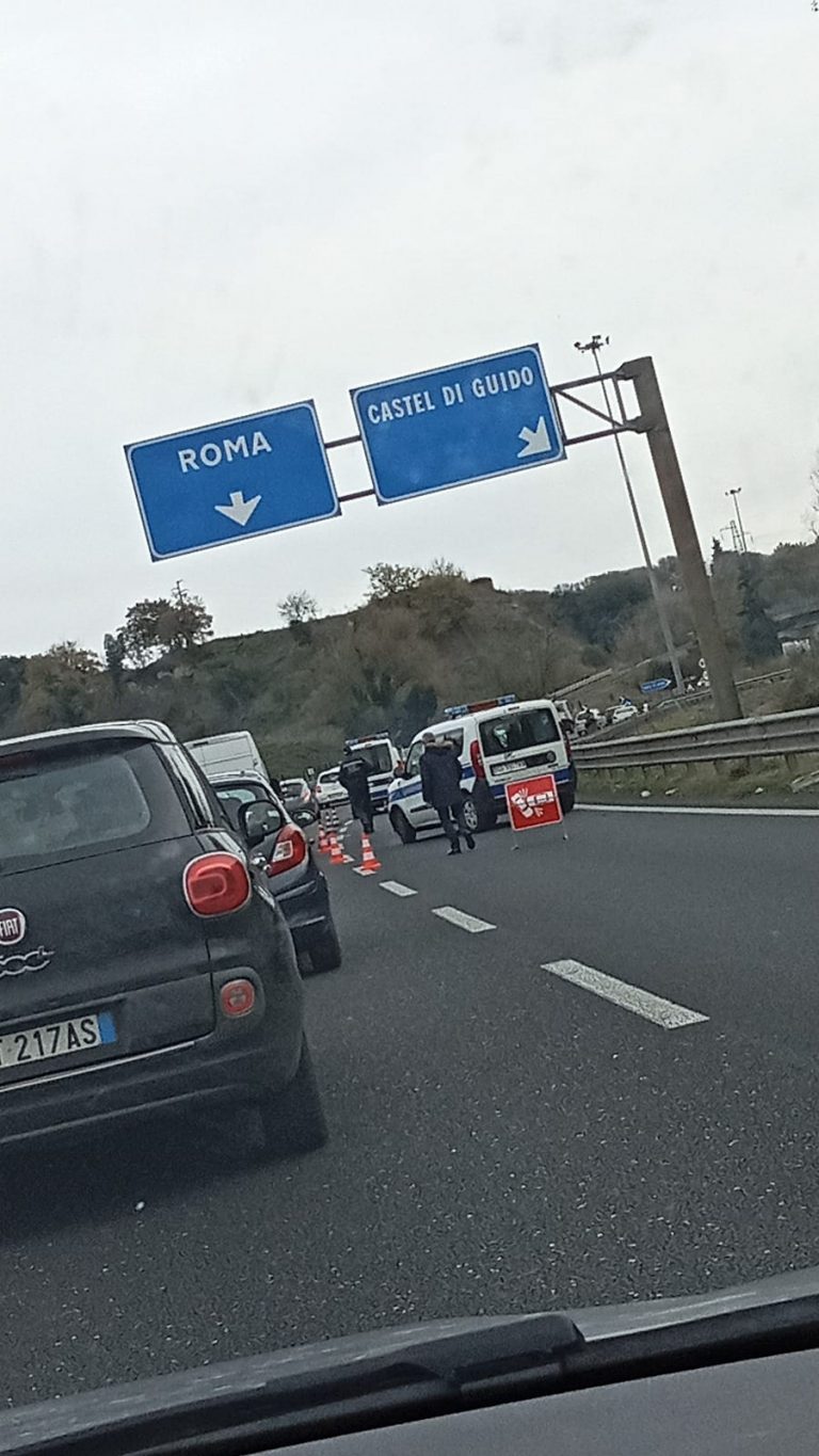 incidente via aurelia roma