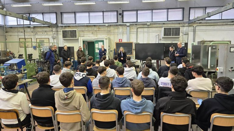 La platea degli studenti