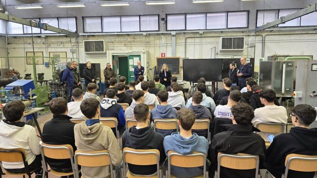La platea degli studenti