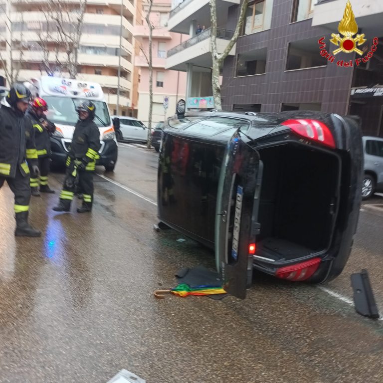 incidente viale baccelli 3
