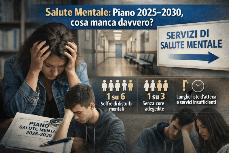 piano salute mentale 2025 2030