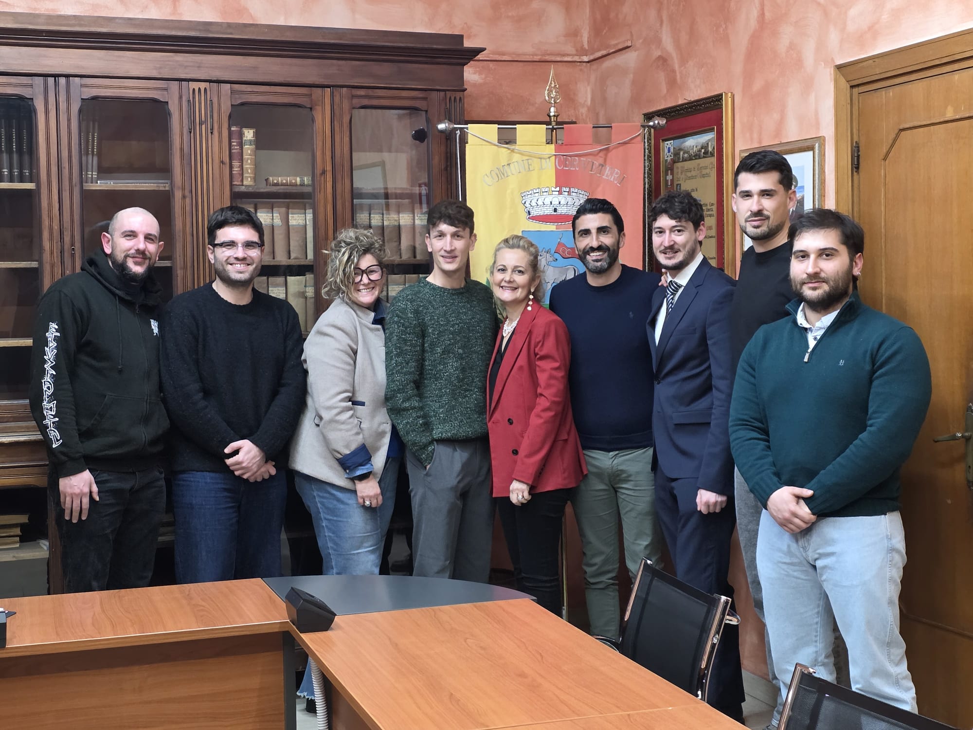 Foto con Pro Loco Cerveteri