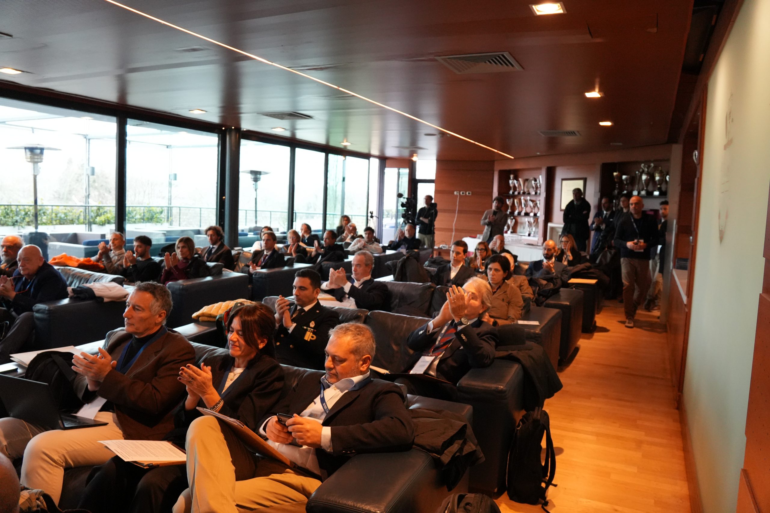 Platea al convegno Isyba a Roma