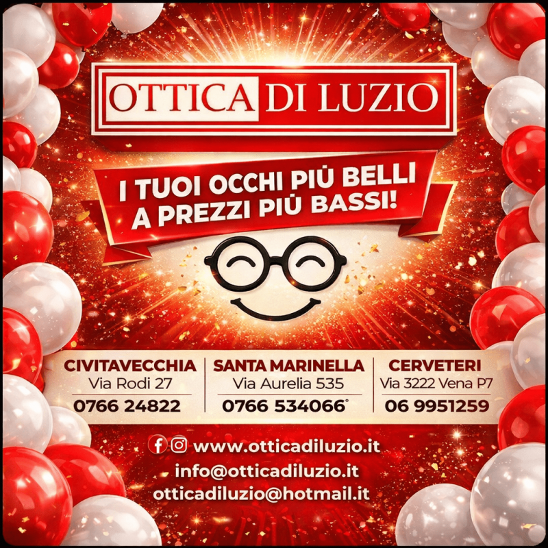 I tuoi occhi più belli a prezzi più bassi - BANNER PUBBLICITARIO OCCHIALI CHE RIDONO
