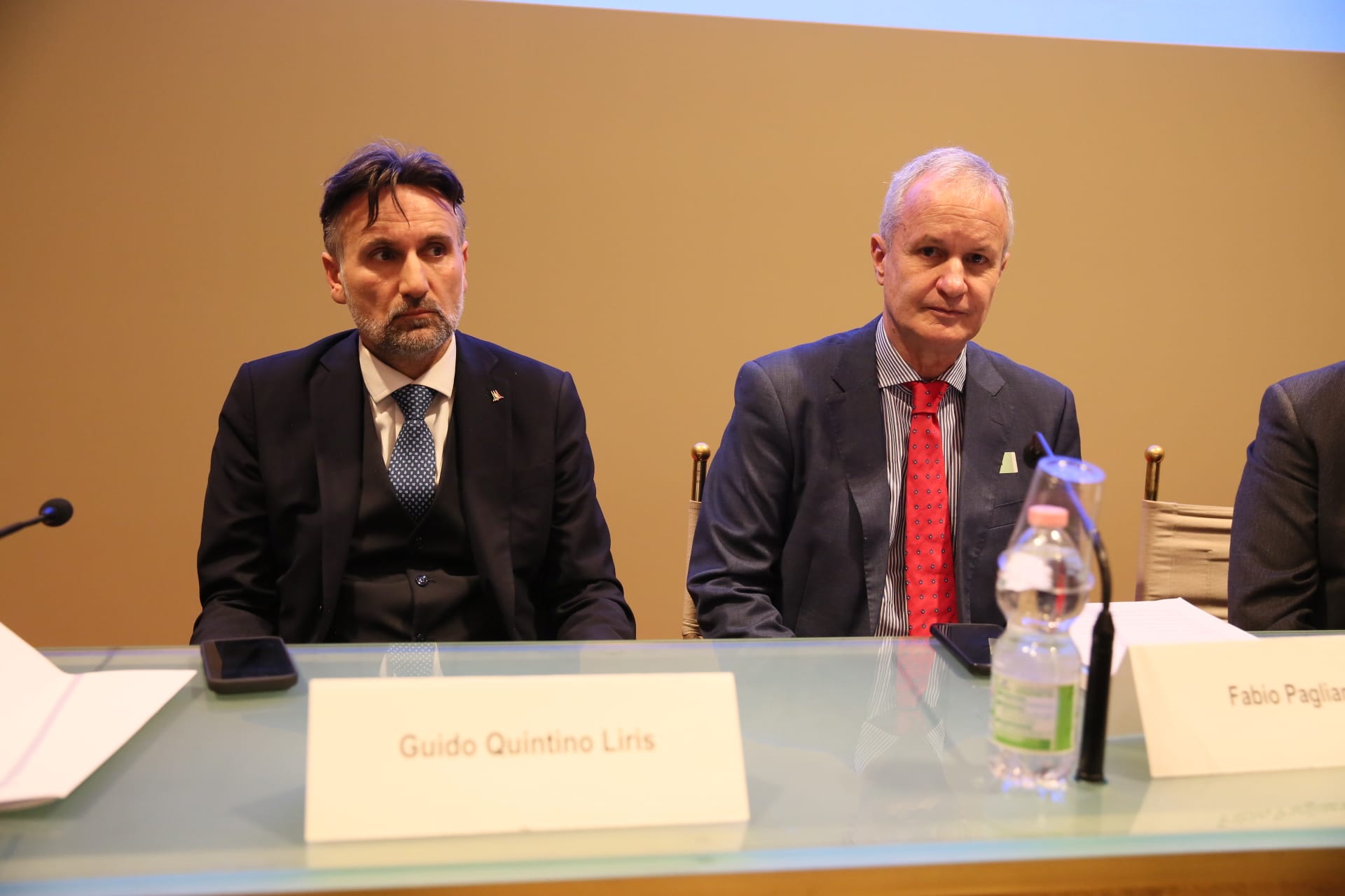 Senatore Quintino Liris e Fabio Pagliara