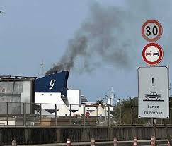 inquinamento a civitavecchia