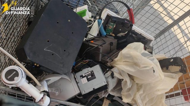 sequestro di rifiuti