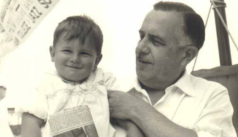 ACHILLE CAMPANILE CON IL FIGLIO GAETANO