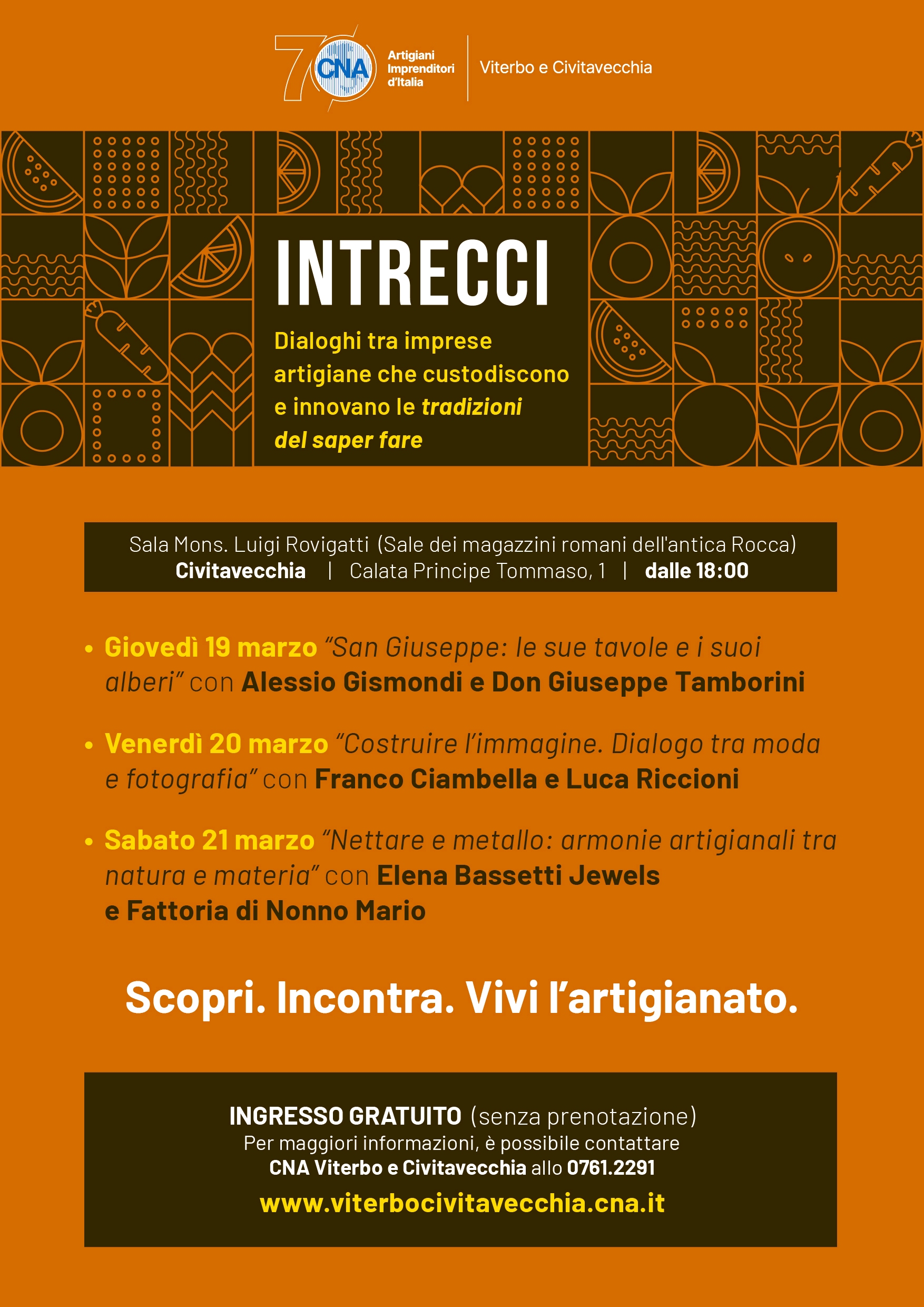 Locandina Intrecci Civitavecchia