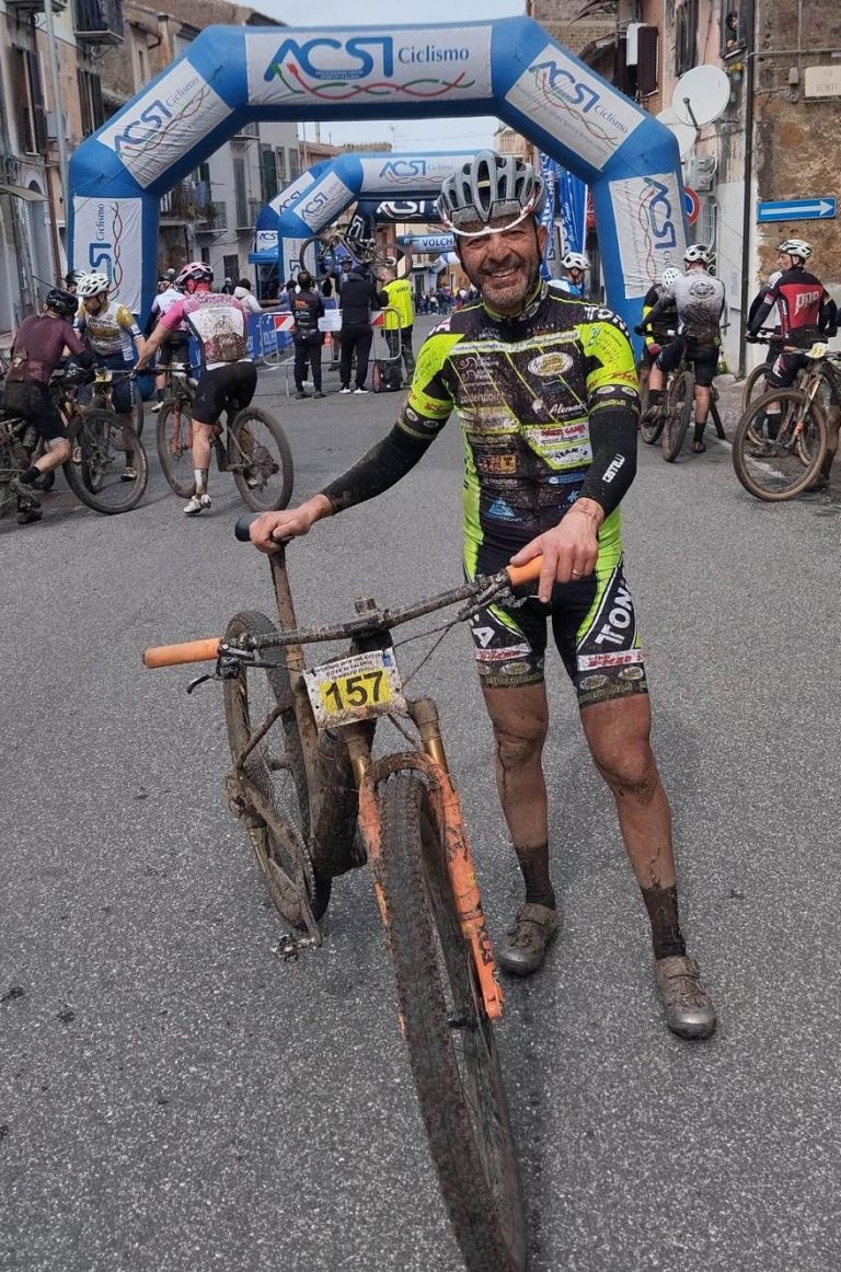 Mtbsan 18032025 Chiavacci dopo l'arrivo a Faleria