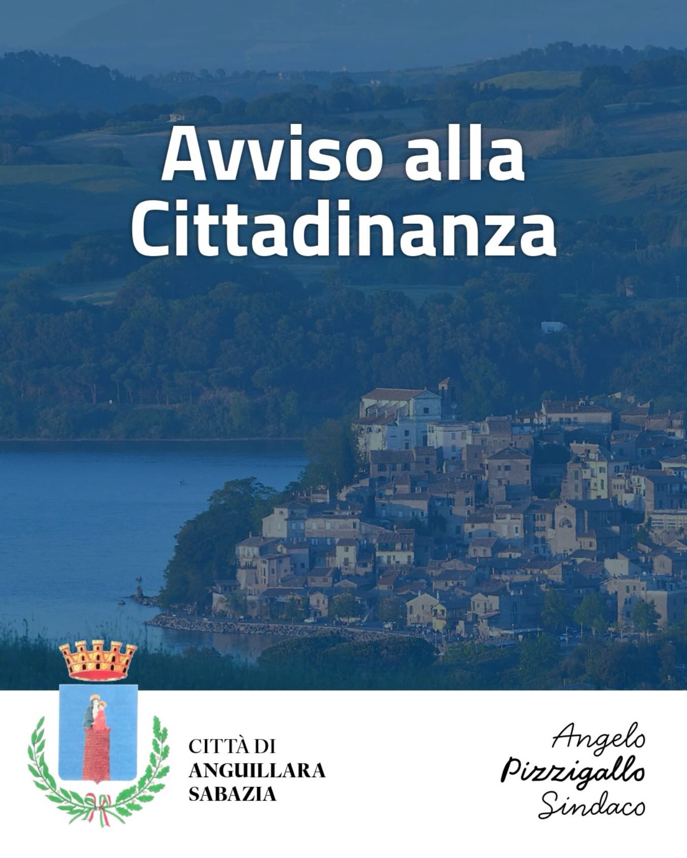 comunicato sindaco anguillara
