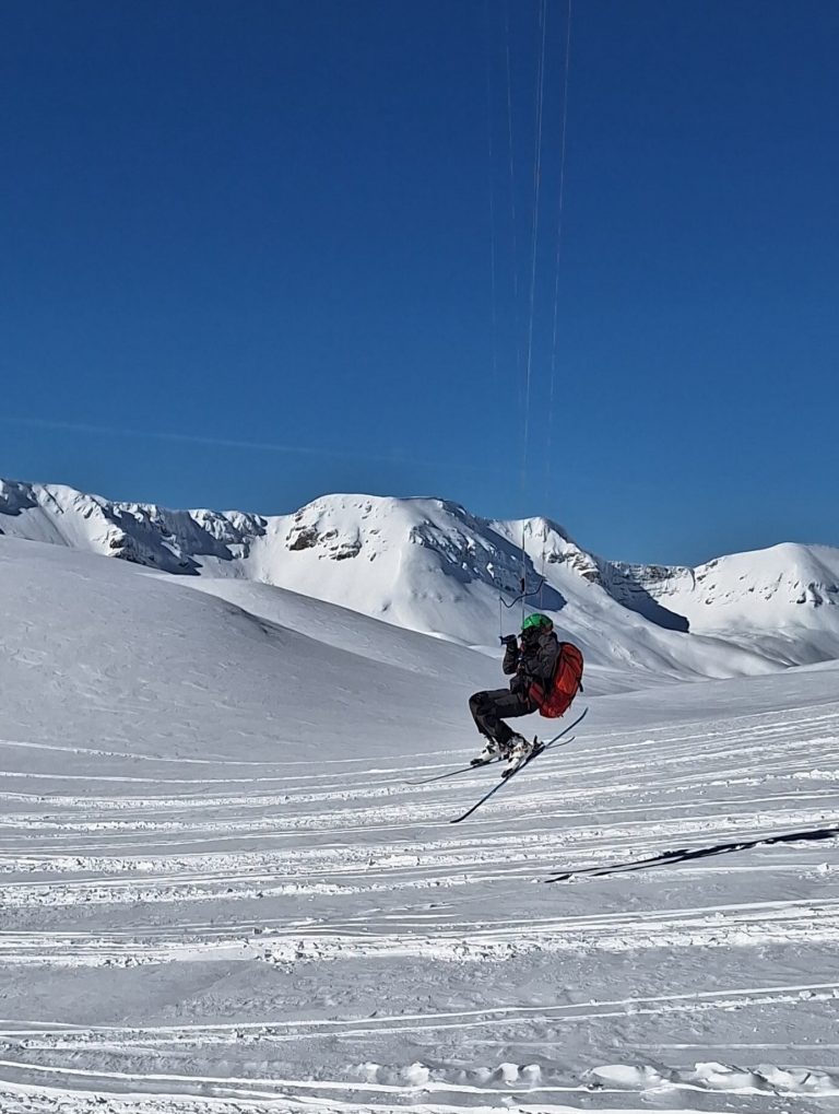 foto Snowkite Alto Sangro 3-2026
