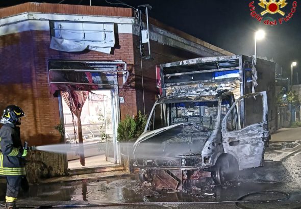 incendio santa severa