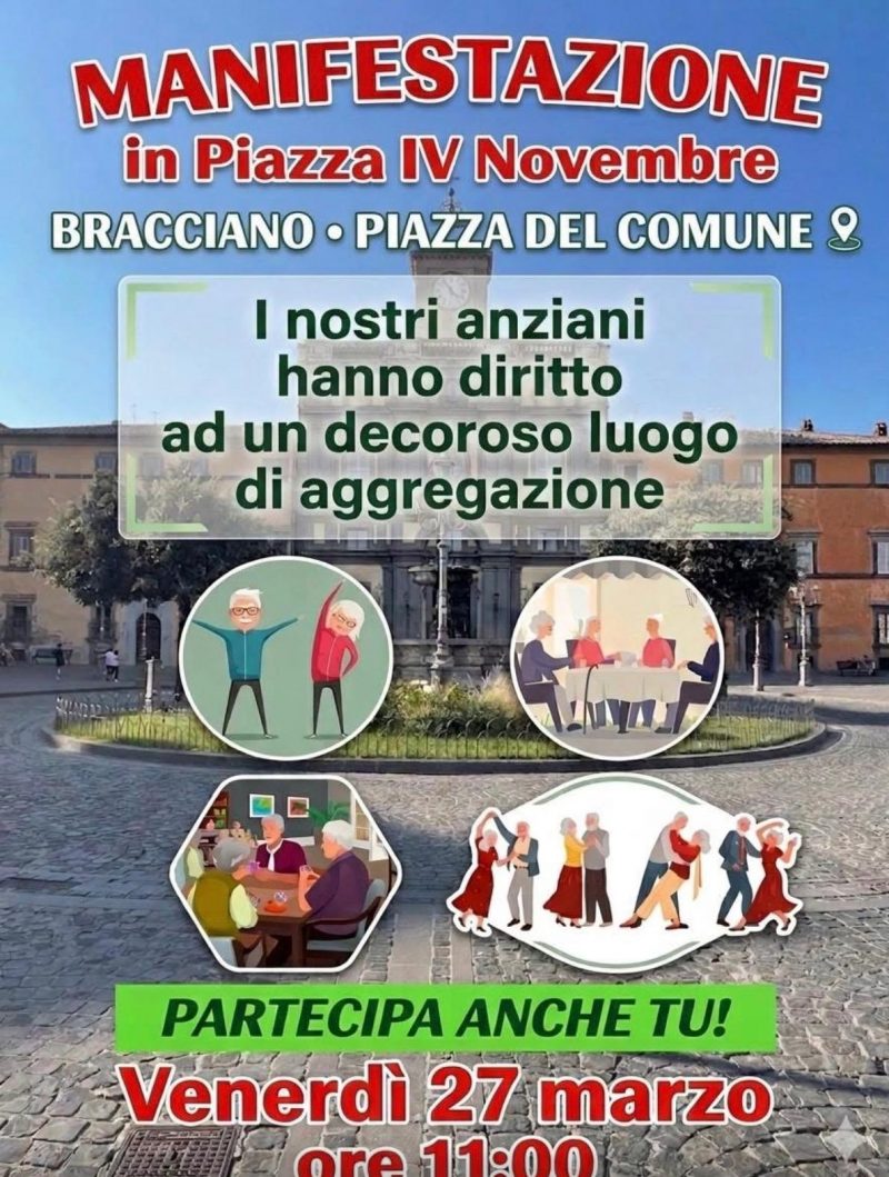 locandina anziani bracciano