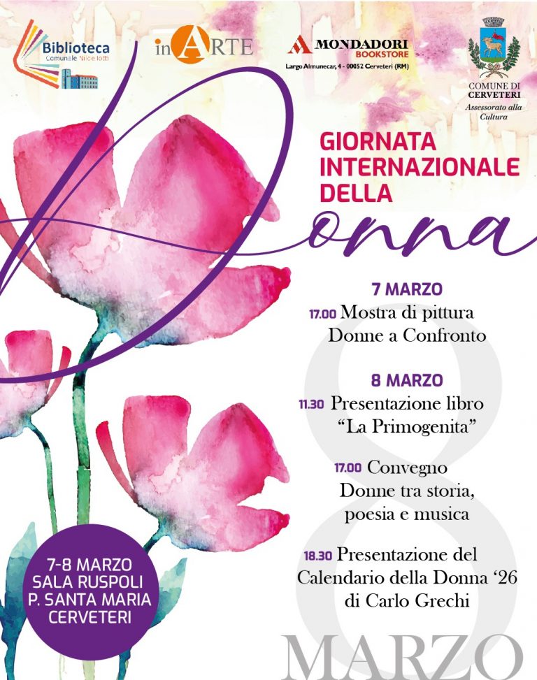 locandina festa della donna