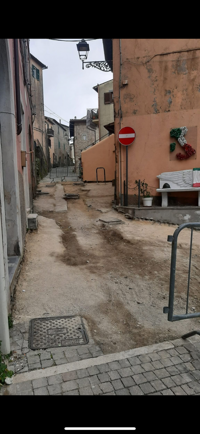 viabilità comunale Tolfa