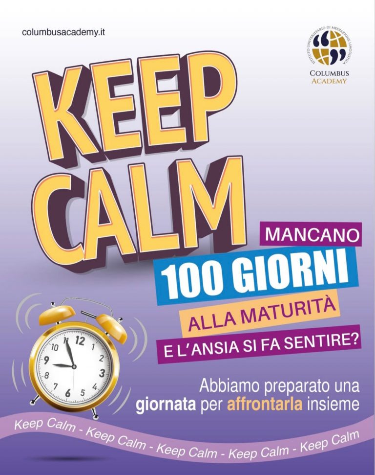 EVENTO 100 GIORNI-GESTIONE DELL'ANSIA PER MATURANDI 2026