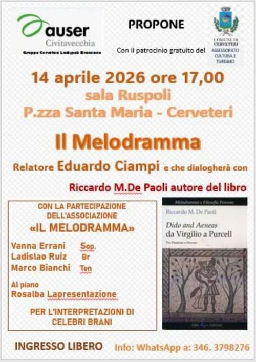LOCANDINA MELODRAMMA CERVETERI