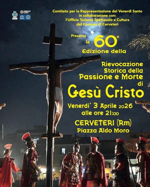 Locandina rievocazione via crucis