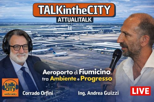 banner diretta aeroporto fiumicino
