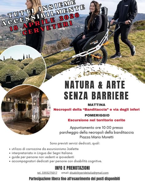 natura e arte senza barriere