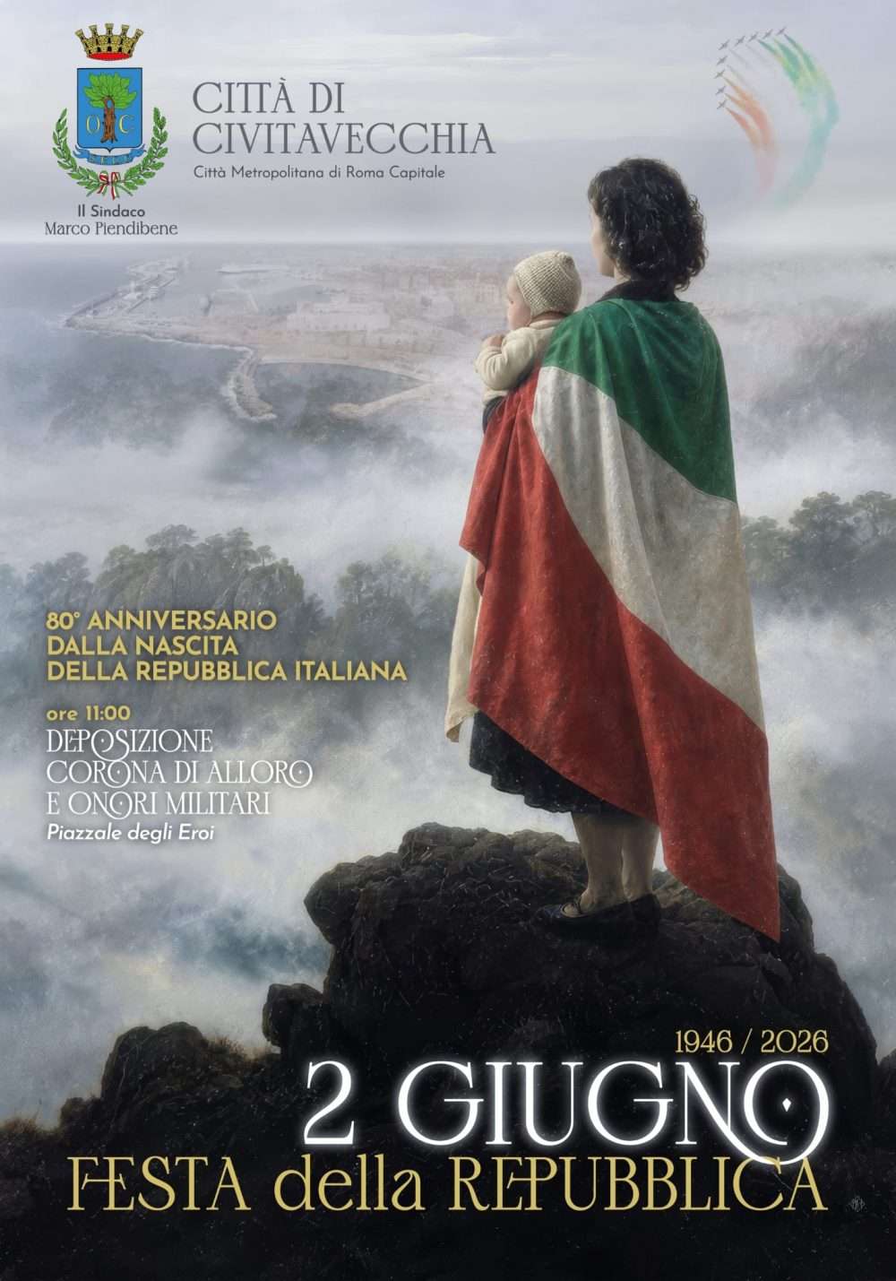 80imo anniversario della nascita della Repubblica