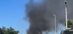 Fiumicino. Incendio a Maccarese, fiamme alla Rambla