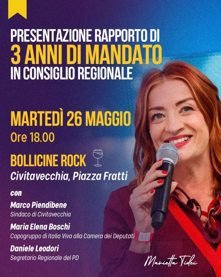 locandina Marietta Tidei