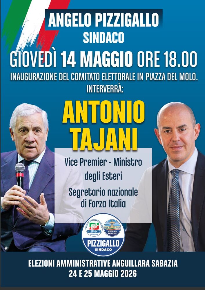 locandina pizzigallo tajani anguillara