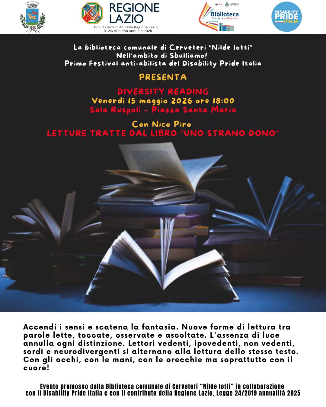 locandina reg lazio salone libro