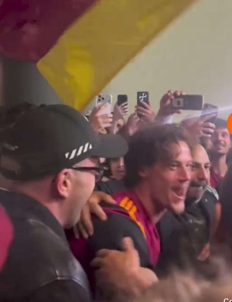 rientro AS Roma