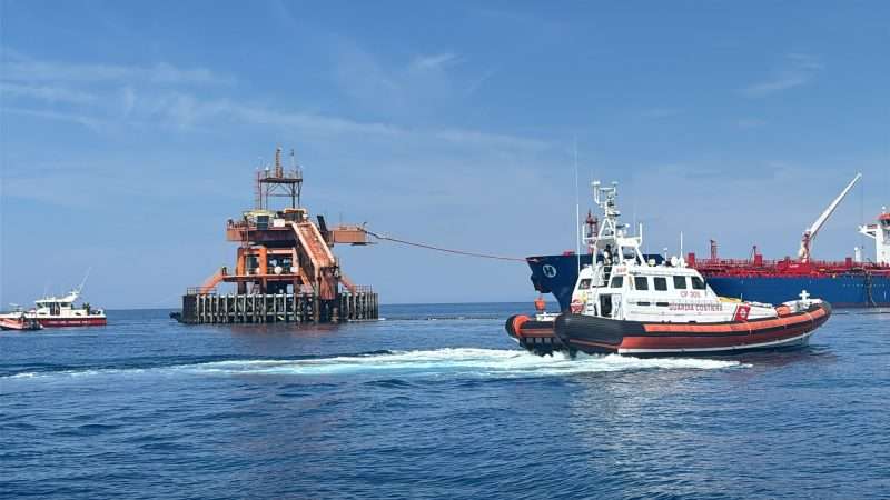 Civitavecchia, esercitazione di emergenza in mare