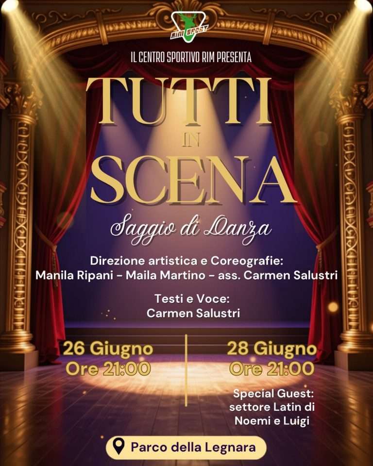 locadina saggi danza