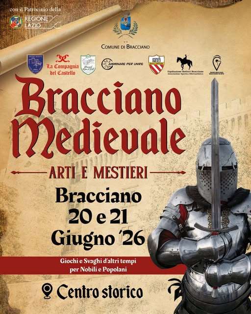 locandina Bracciano medievale