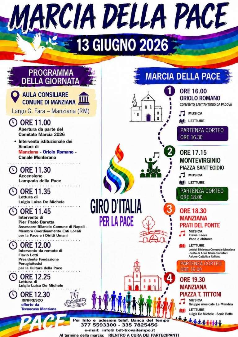 locandina marcia della pace