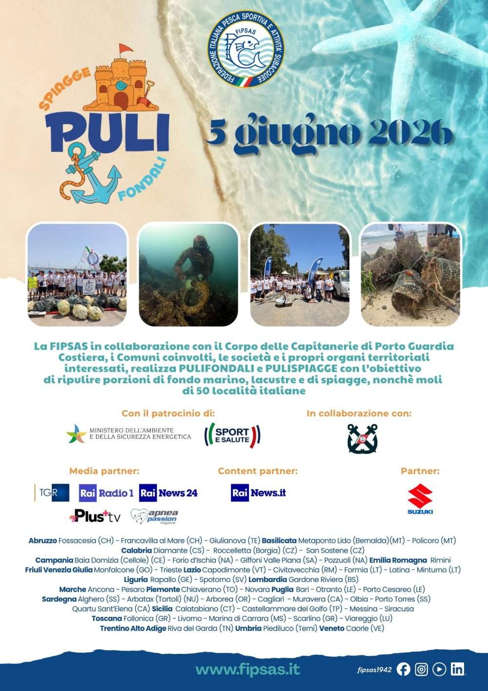 locandina pulispiagge