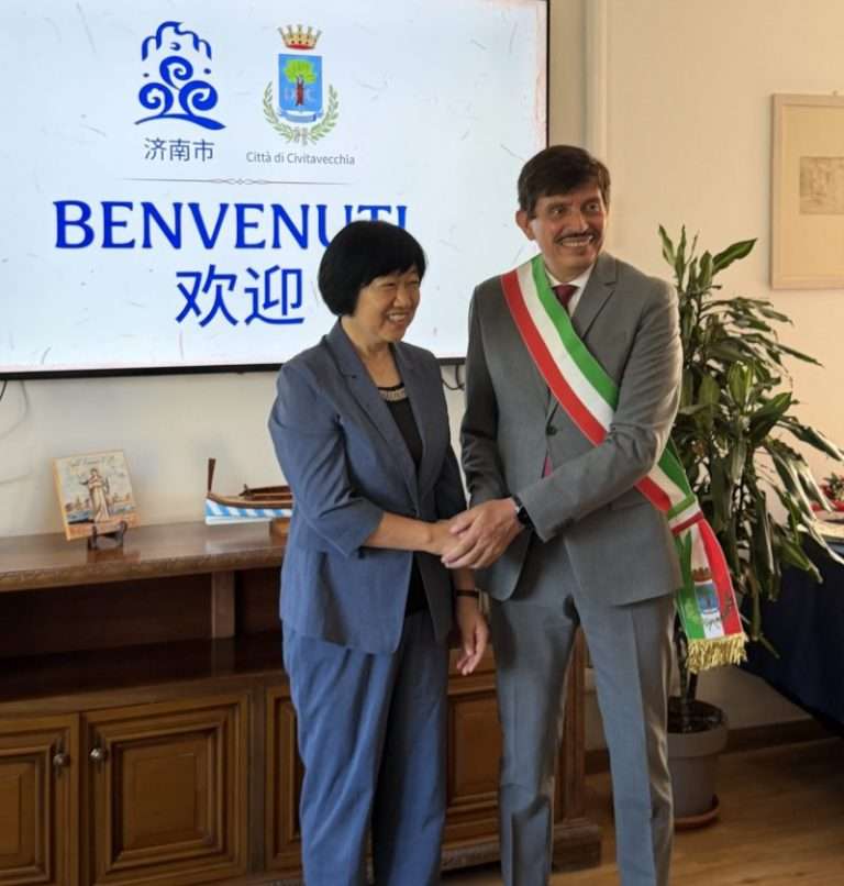 Civitavecchia e Jinan, gemellaggio ufficiale: firmato lo storico accordo