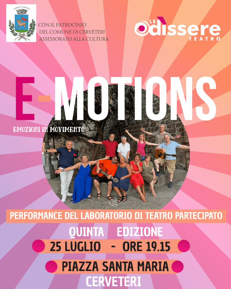 E-motions locandina post
